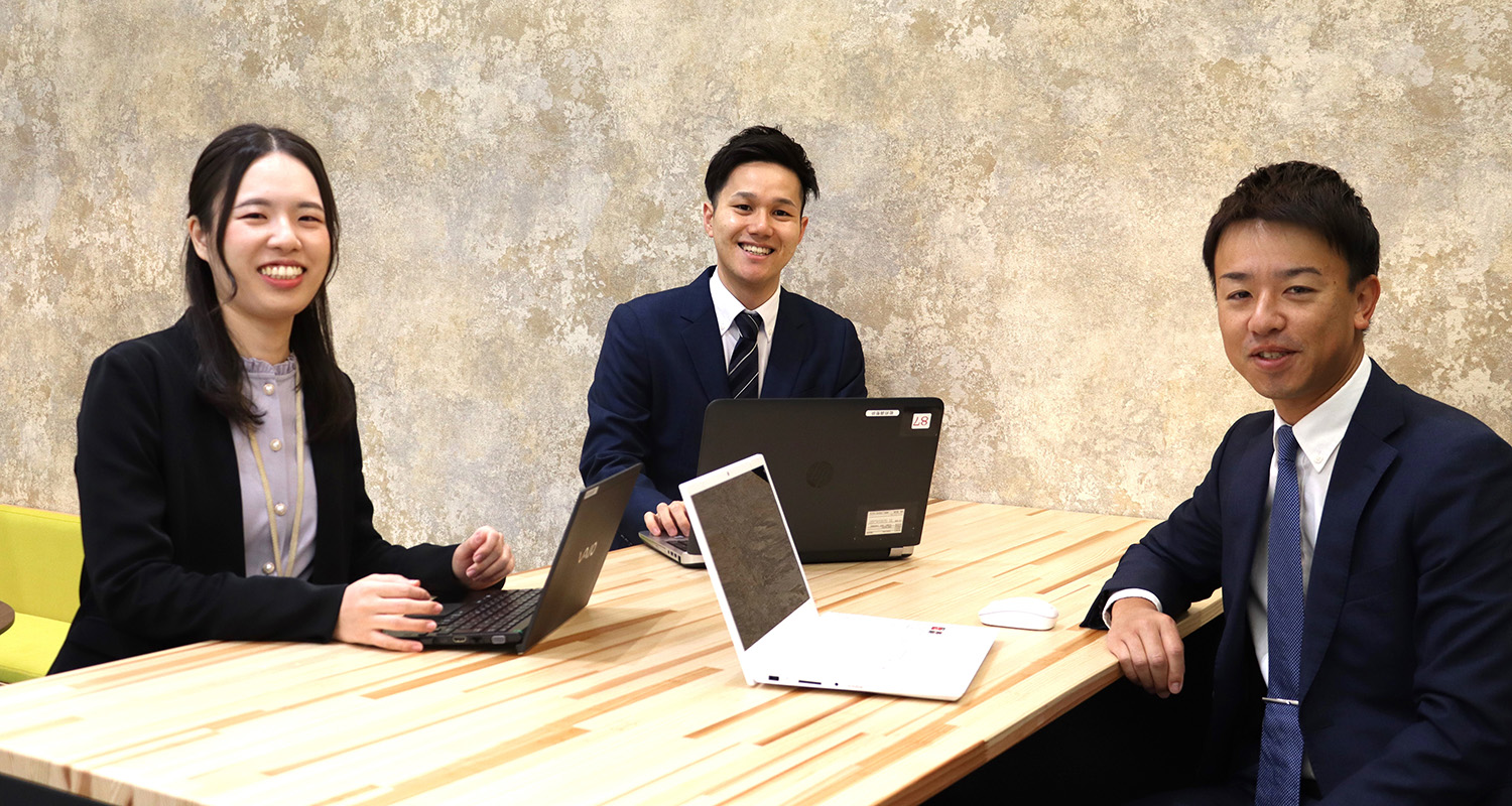 酒井さん、森田さん、加減さん